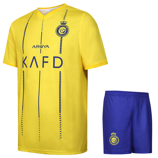 Al-Nassr Fodboldtrøje Ronaldo Hjemme - 2025-2026 - Børn og Voksne